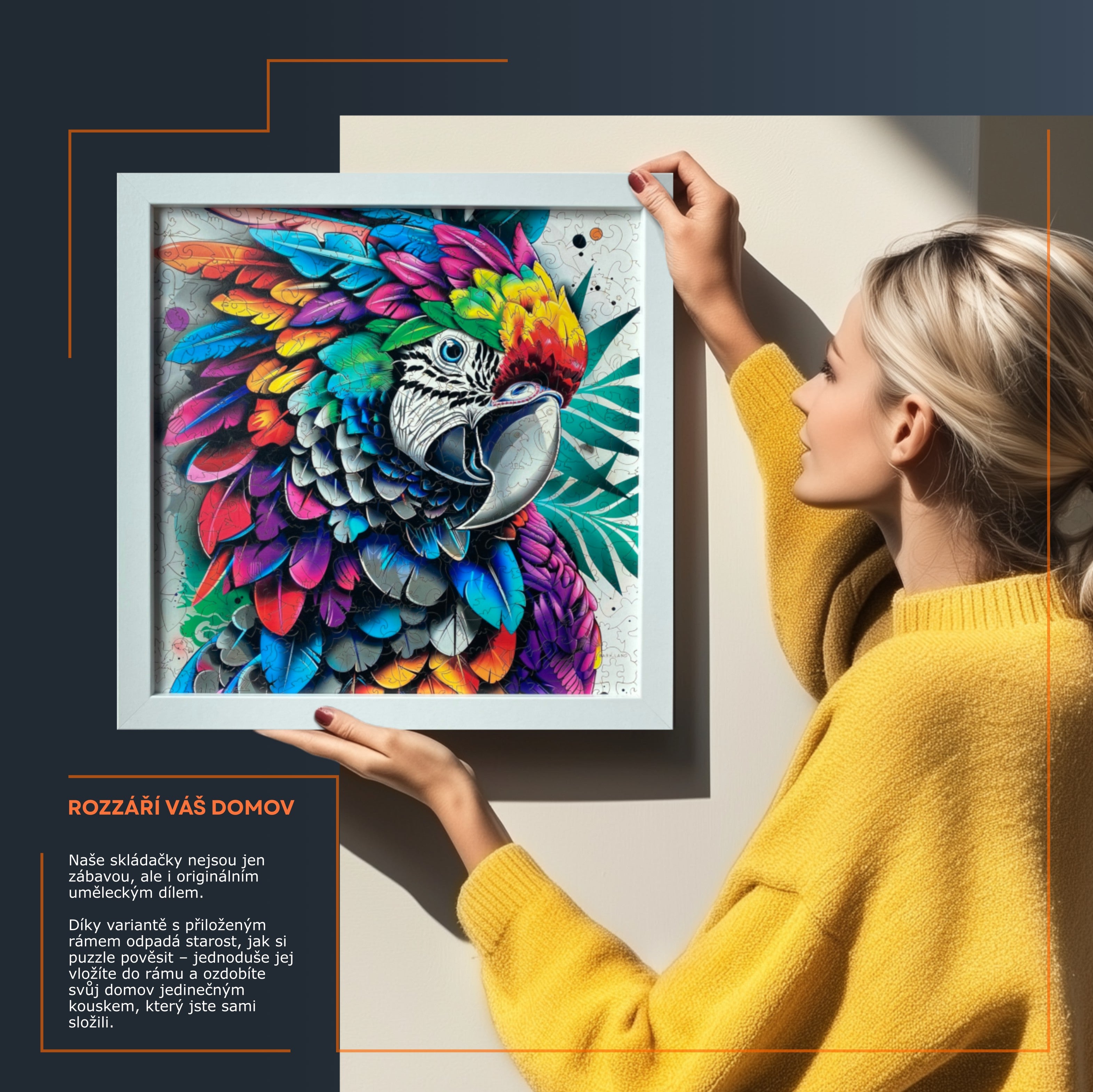 Ara Luma dřevěné puzzle